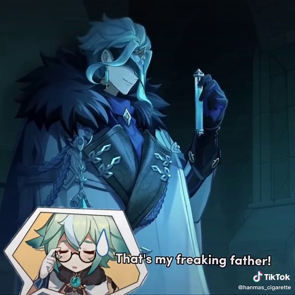 Genshin Impact Headcanon: Aether, Sucrose, and Dottore Fan Art