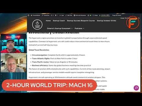 China Develops Hypersonic Mach 16 Jet Engine | Future Travel & Military Impact