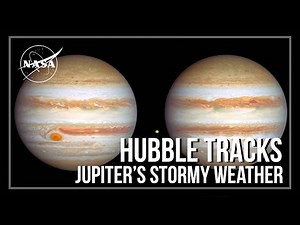 Hubble Tracks Jupiter’s Stormy Weather