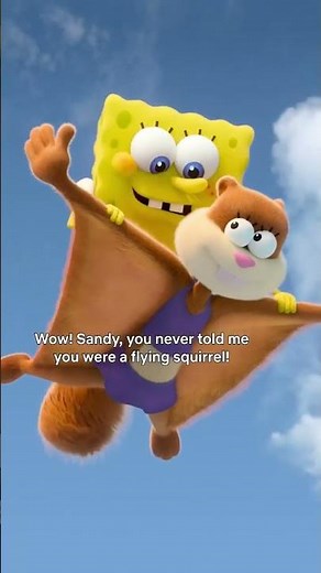 Saving Bikini Bottom: The Sandy Cheeks Movie is now on #Netflix 🐿️ #shorts