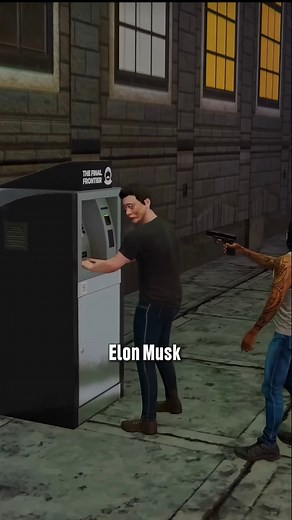 If you found Elon Musk at an ATM... 🧐 #elonmusk #money #fypシ #shortsreels | Meme Lovers