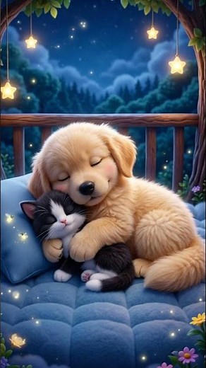 Baby Sleep Music 🌙 Sleep Peacefully with Puppy