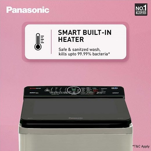 India’s Truly Smart Top Load Washing Machine