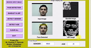 Age and Gender Recognition Using Image Processing Matlab Project with Source Code IEEE Based Project