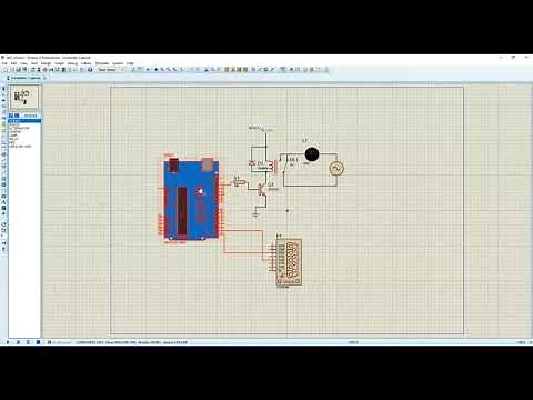 Simulacion de encendido de Foco 120 AC en Proteus, usando Arduino Uno y Visual Basic 2015
