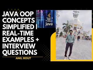 Java OOP Concepts Simplified | Real-Time Examples + Interview Questions