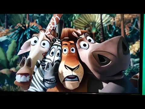 Madagascar (2005) The Animals landed on the beach (Scene)