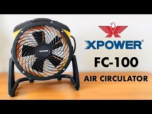 XPOWER FC-100 Air Circulator | Review