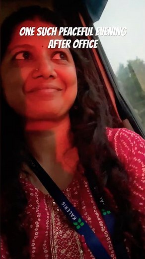 My peaceful after office routine 😇 #eveningvlog #afteroffice #workingwomen