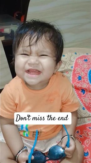 don't miss the end #cute #yt #kritvi #ai #love #relatable #viral #viralaudio #shorts #cute #baby