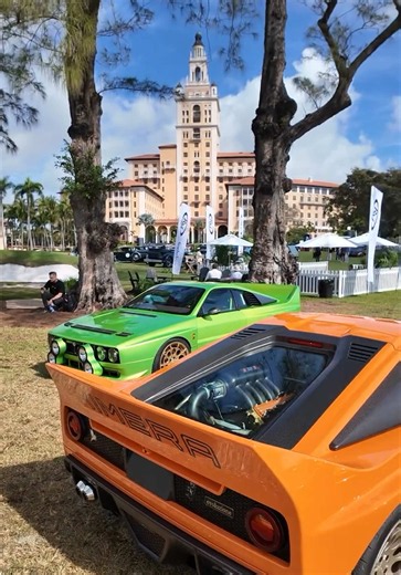 Seeing not one but two Kimera EVO38s at MODA Miami was a rare treat for anyone who appreciates automotive history and modern engineering. 🇮🇹🏁 Built by Kimera Automobili, the EVO38 is a stunning restomod that pays tribute to the legendary Lancia 037 while incorporating modern technology, performance, and craftsmanship. @Kimera Automobili @ModaEvents