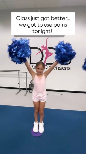 Poms make everything more fun!! #ddswfl #season21 | Dance Dimensions of SWFL