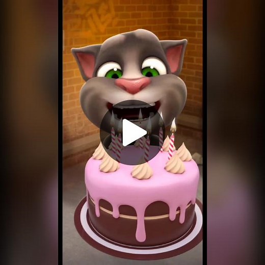 🎉 Happy Birthday 🎂 Talking Tom Cat 🎈🥳
