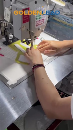 Golden Lead automatic pattern sewing machine for sewing shoe upper #sewingmachine #automaticsewing