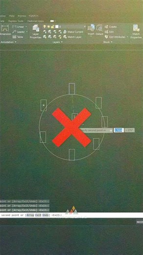 AutoCAD tips & tricks: ARRAY Polar