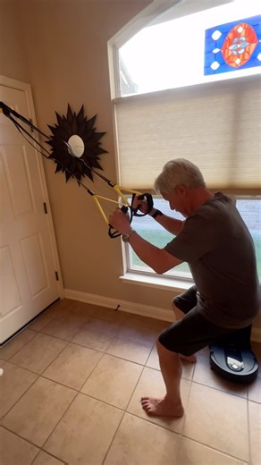 TRX straps are a great way to explore exercises and ranges of motion that would be out of reach unassisted. | A Balanced You