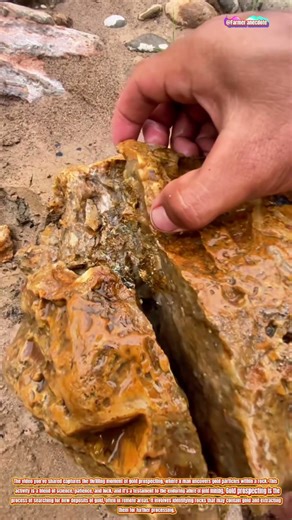 The Art of Gold Prospecting in Raw Rock