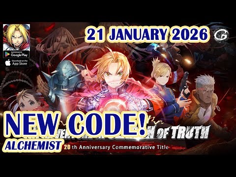 🎁 NEW CODE ALCHEMIST Giftcode & How to Redeem Code 21 January 2026 - Mobile Game (Android)