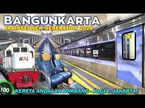 EMERGENCY UPGRADE! 🚨 Inaugural Run of the Brand New 2026 Bangunkarta "New Generation" Train