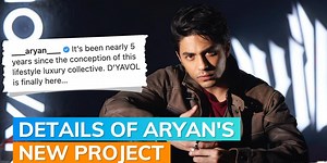 Aryan Khan announces maiden foray into business world, says it has been 5 years in the making