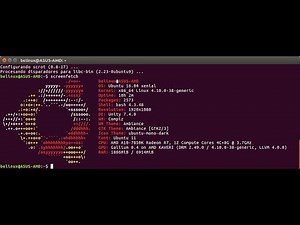 Como saber que interfaz de escritorio tenemos instalado en Ubuntu con screenfetch