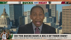 83K views · 1.1K reactions | "Kris Middleton, if he continues to play the way that he has been playing, the Brooklyn Nets got a problem. ... This is a sweep! Bring out the brooms." Stephen A. is calling series for the Milwaukee Bucks. | ESPN First Take | Facebook