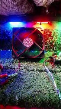 CPU fan testing video 12 volt adaptor