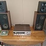 Passive Bookshelf Speakers for Home Theater Surround Sound, Satellite Stereo Speakers with Crisper Sound and Classic Wood Grain for Record Player/Computer/TV, Wall Mountable, One Pair.