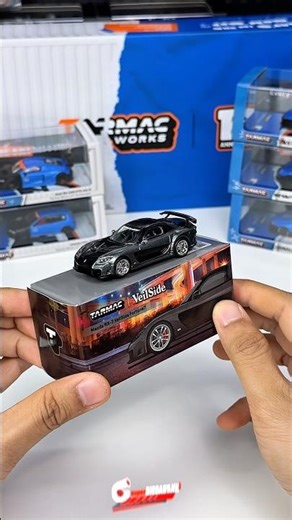 Tarmac Works - Mazda RX-7 VeilSide Fortune7 Grey metallic / Black