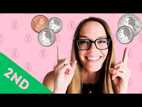 2nd Grade: VALUE OF COINS [Counting up to a Dollar]