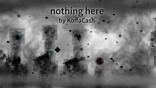这里是....异空间......? 几何冲刺通关视频：nothing here