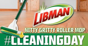 49 reactions | Roll right on through your #CleaningDay with the Nitty Gritty Roller Mop! The easy-wring handle makes getting dirty water out of the absorbent mop head a breeze, without having to get your hands dirty! #Libman #LibmanClean #CleaningDay | The Libman Company | Facebook