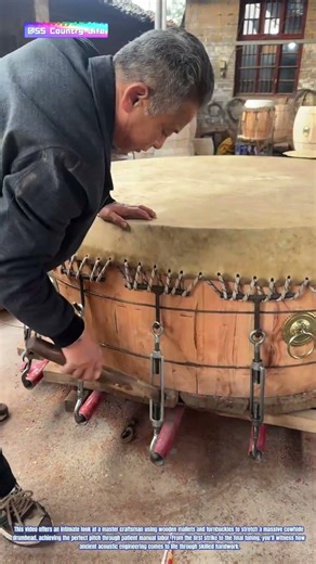 Skin and Steel: How Master Craftsmen Stretch Rawhide into Thunderous Power