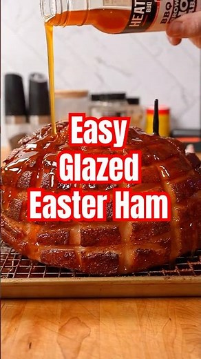 Easy Double Smoked Glazed Ham