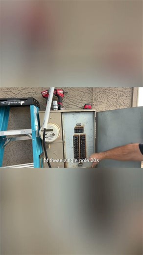 Breaker Box Upgrade: Add Tandem Breakers Easily! #shorts