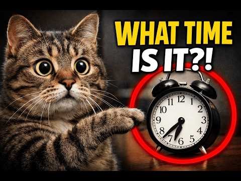 Your Cat's Internal Clock Never Stops Working