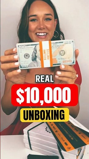Unboxing $10,000 in Realistic Prop Movie Money: Real Aged Review!