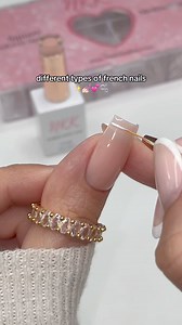 9.8K views · 234 reactions | 4 different types of french nails✨ #fypツ #nails #nailsoftiktok | Nailz katkat | Facebook