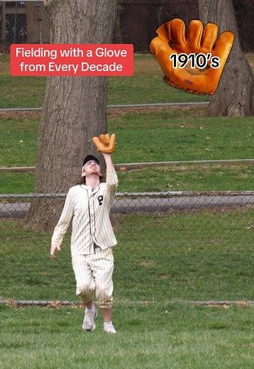 1910 glove might be my new gamer 👀 #fyp #baseball #mlb #wiffleball #baseballszn #baseballlife