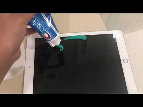 Does toothpaste really fix cracked screens?