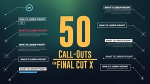 VIDEOHIVE 50 CALL-OUTS PACK – APPLE MOTION TEMPLATES - aedownload.com