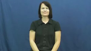 Watch how to sign 'medicate' in American Sign Language.