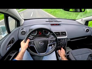 2013 Opel Meriva B Automatic [1.4 - 140 HP] POV Test Drive