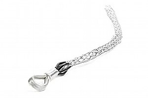 Woodhead 35950 Pulling Grip, Medium Duty, Flexible Eye, Standard Length, T-Type, 6800lb Approximate Break Strength, .250" Cable Eye Thickness, 36.00" Mesh Length, .75–.99" Cable Diameter