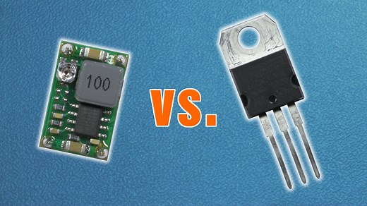 Buck Converter vs Linear Voltage Regulator