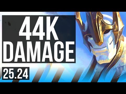 GALIO vs YASUO (MID) | 44K damage, Good KDA: 12/2/16 | KR Master | 25.24