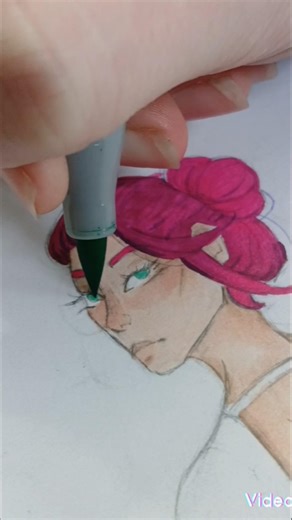 Redrawing old art! ✨️❤️ | #art #illustrative #redraw #redrawchallenge #progress