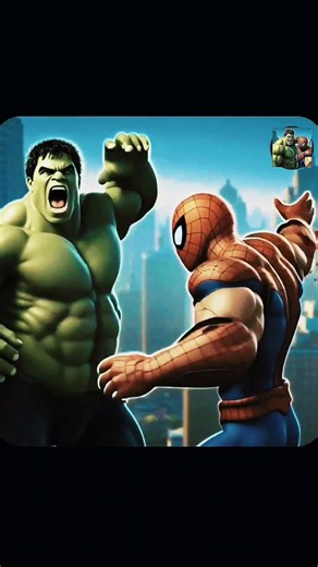 HULK vs SPIDER-MAN 💚🕷️ EPIC FIGHT! WHO WINS? WORLD GOING CRAZY 🔥🚀#viral