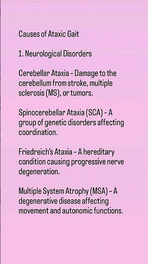 Ataxic Gait Explained: Why Walking Becomes Unsteady 🧠🚶‍♂️ | Neurology Made Simple
