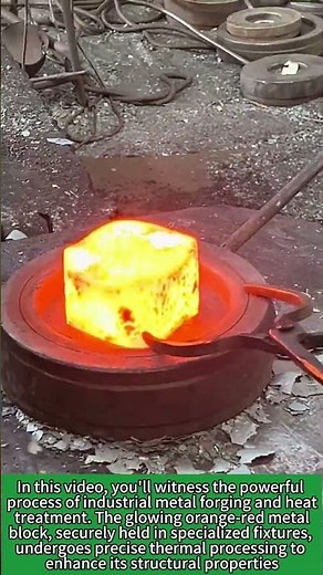 "Metal Forging Mastery – The Art of Industrial Heat Treatment!"